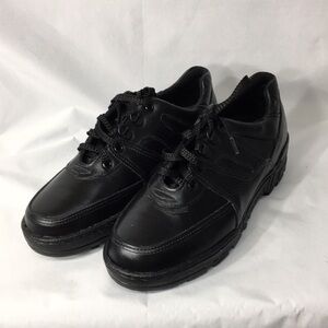 Thorogood Vibram Enforcer Postal Certified Men’s Black Leather Shoe Sz 10 NEW